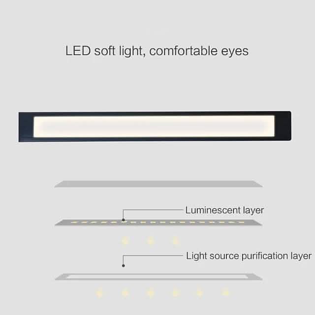 Schreibtischlampe mit kabelloser Handy-Ladefunktion