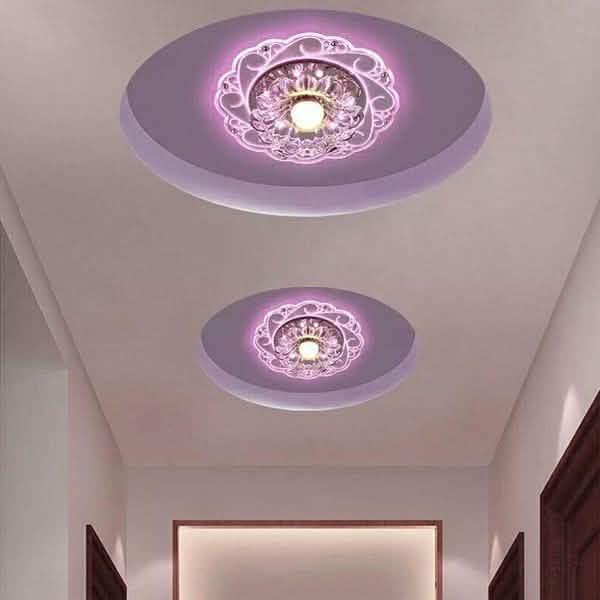 Moderne Kristall-LED energiesparende helle Decken-Blaulicht-Lampenleuchte Kronleuchter