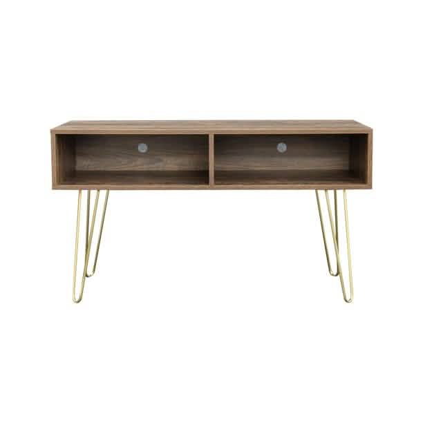 Moderne TV-Konsole aus Holz