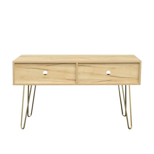 Moderne TV-Konsole aus Holz