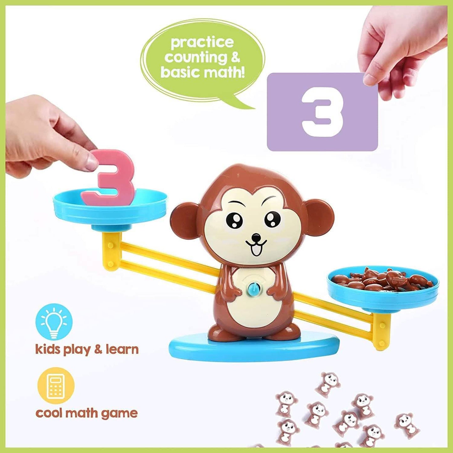 Monkey Balance Cooles Mathe-Spiel