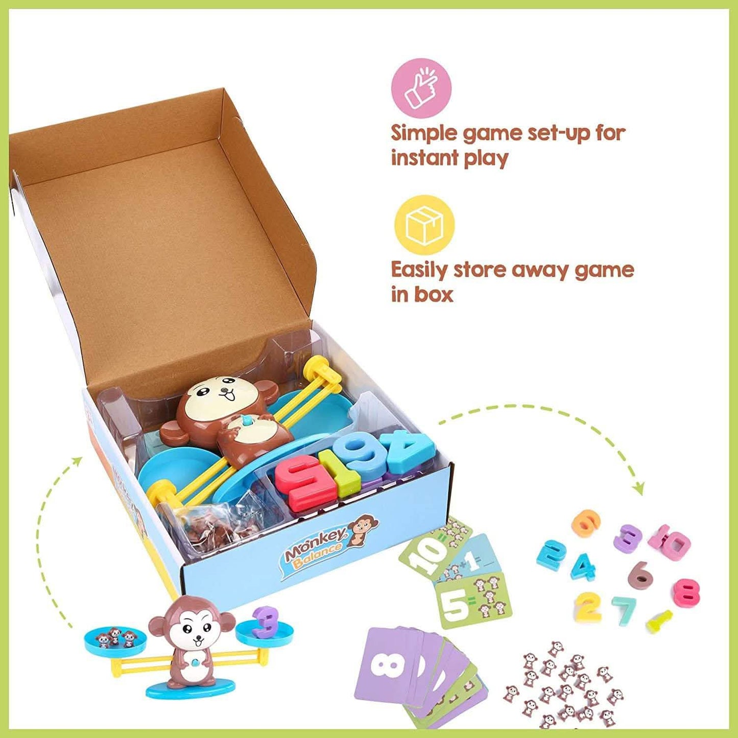 Monkey Balance Cooles Mathe-Spiel