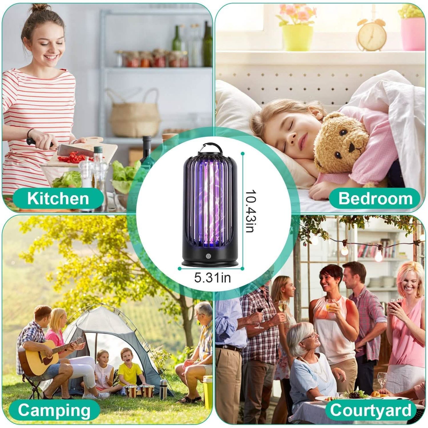Moskito Killer Lampe 2000V Hochleistungs-Schädlingsbekämpfung