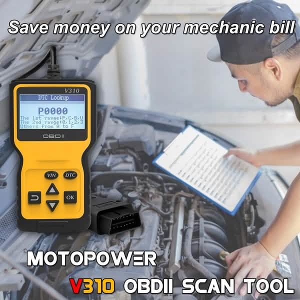 MOTOPOWER MP69033 OBD2 Scanner Universal Auto Motor Fehlercode Lesegerät
