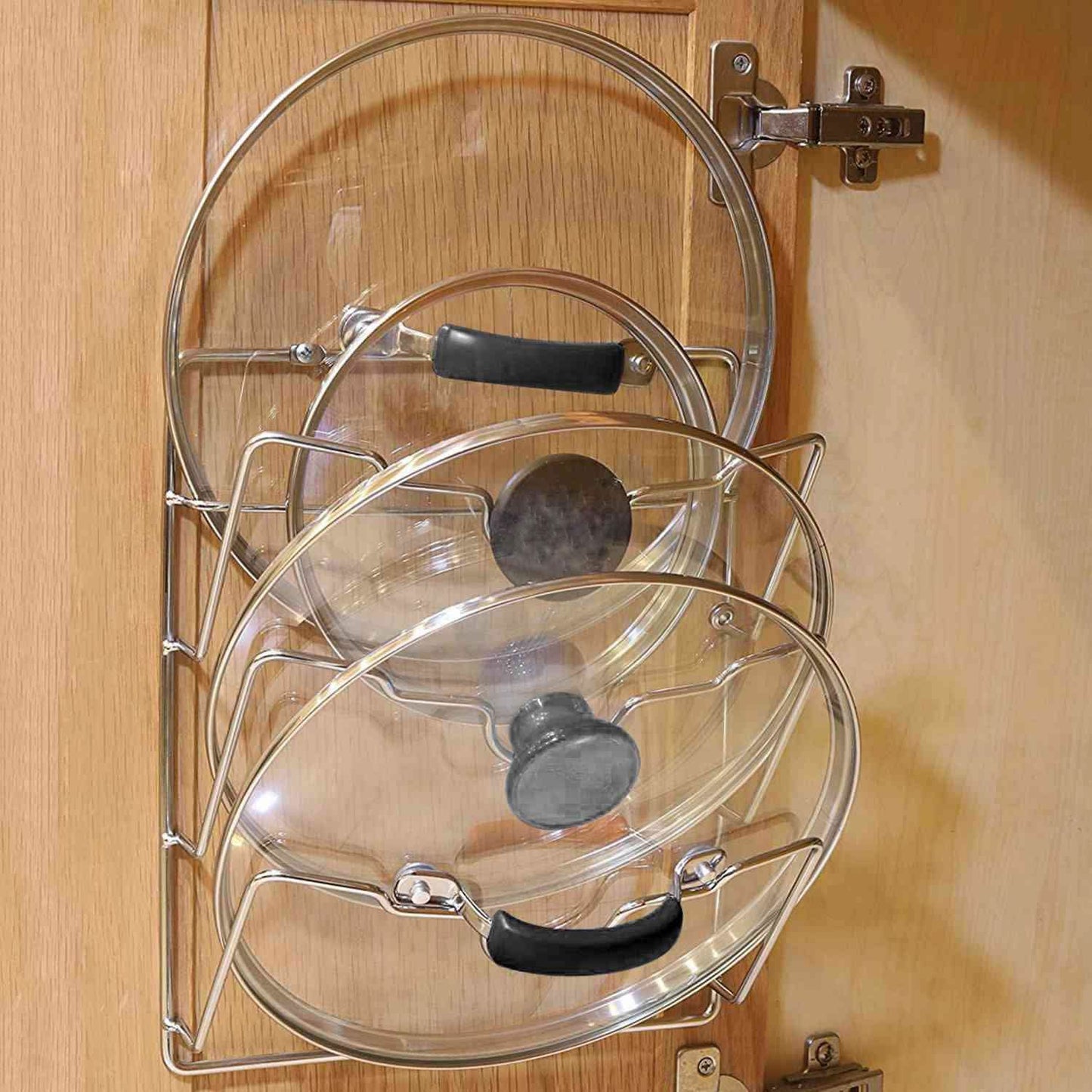 Wandmontierter Topfdeckelhalter Topfdeckel-Organizer