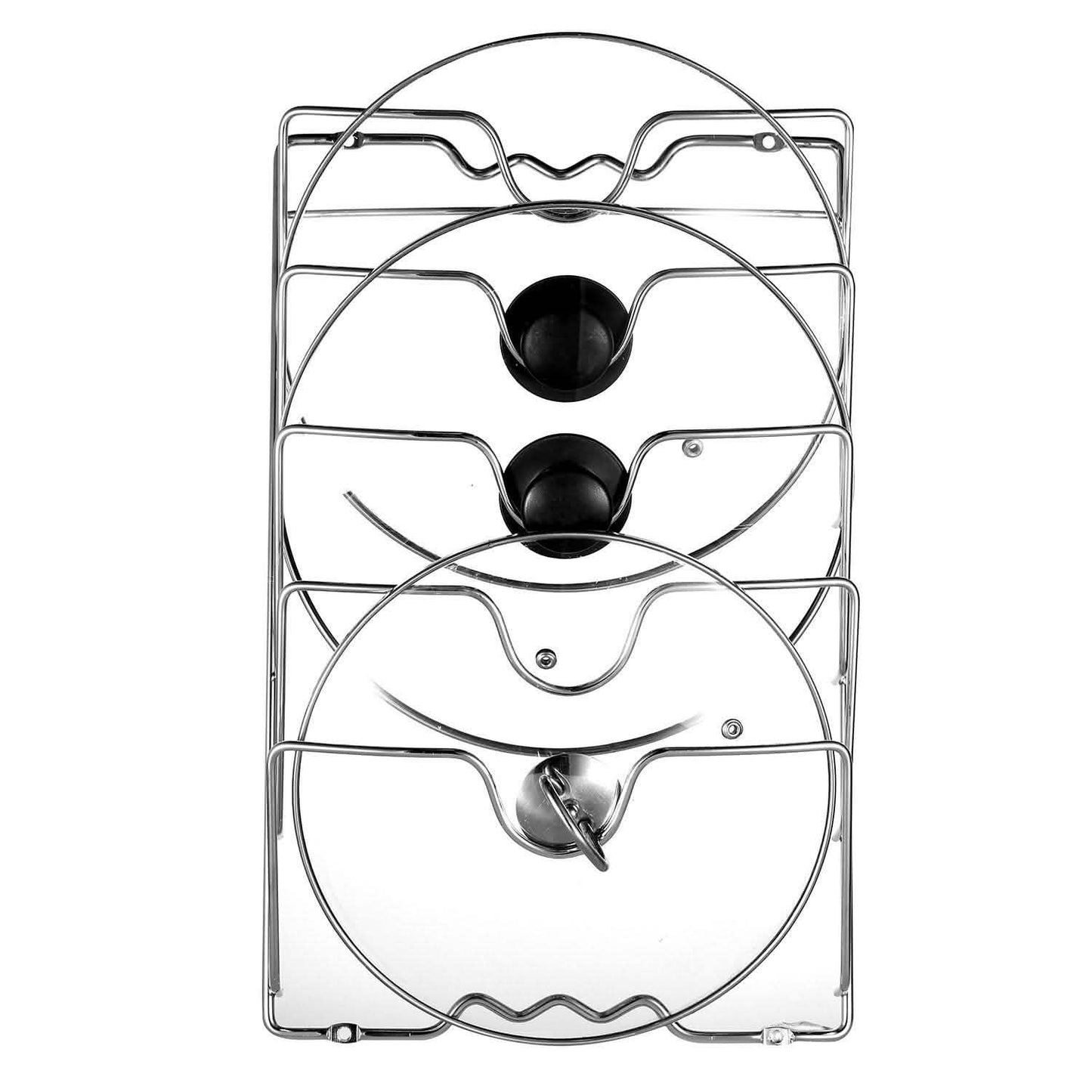 Wandmontierter Topfdeckelhalter Topfdeckel-Organizer