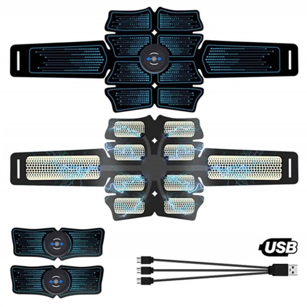 Movsou Muskeltrainer Intelligenter Bauchmuskelstimulator mit 6 Modi, 10 Stufen