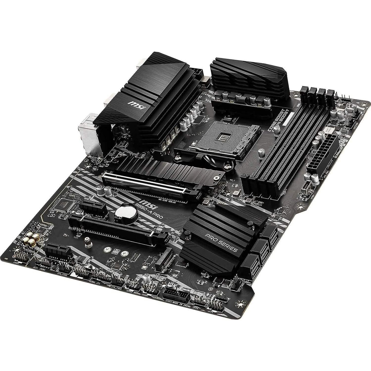 MSI B550-A PRO ProSeries Mainboard (AMD AM4, DDR4, PCIe 4.0, SATA 6Gb/s, M.2, USB 3.2 Gen 2, HDMI/DP, ATX) (Generalüberholt)
