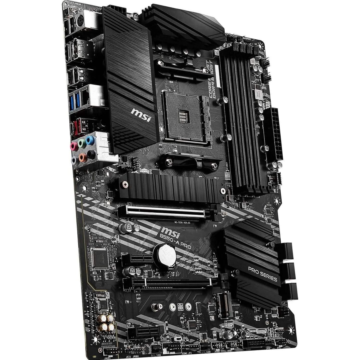 MSI B550-A PRO ProSeries Mainboard (AMD AM4, DDR4, PCIe 4.0, SATA 6Gb/s, M.2, USB 3.2 Gen 2, HDMI/DP, ATX) (Generalüberholt)