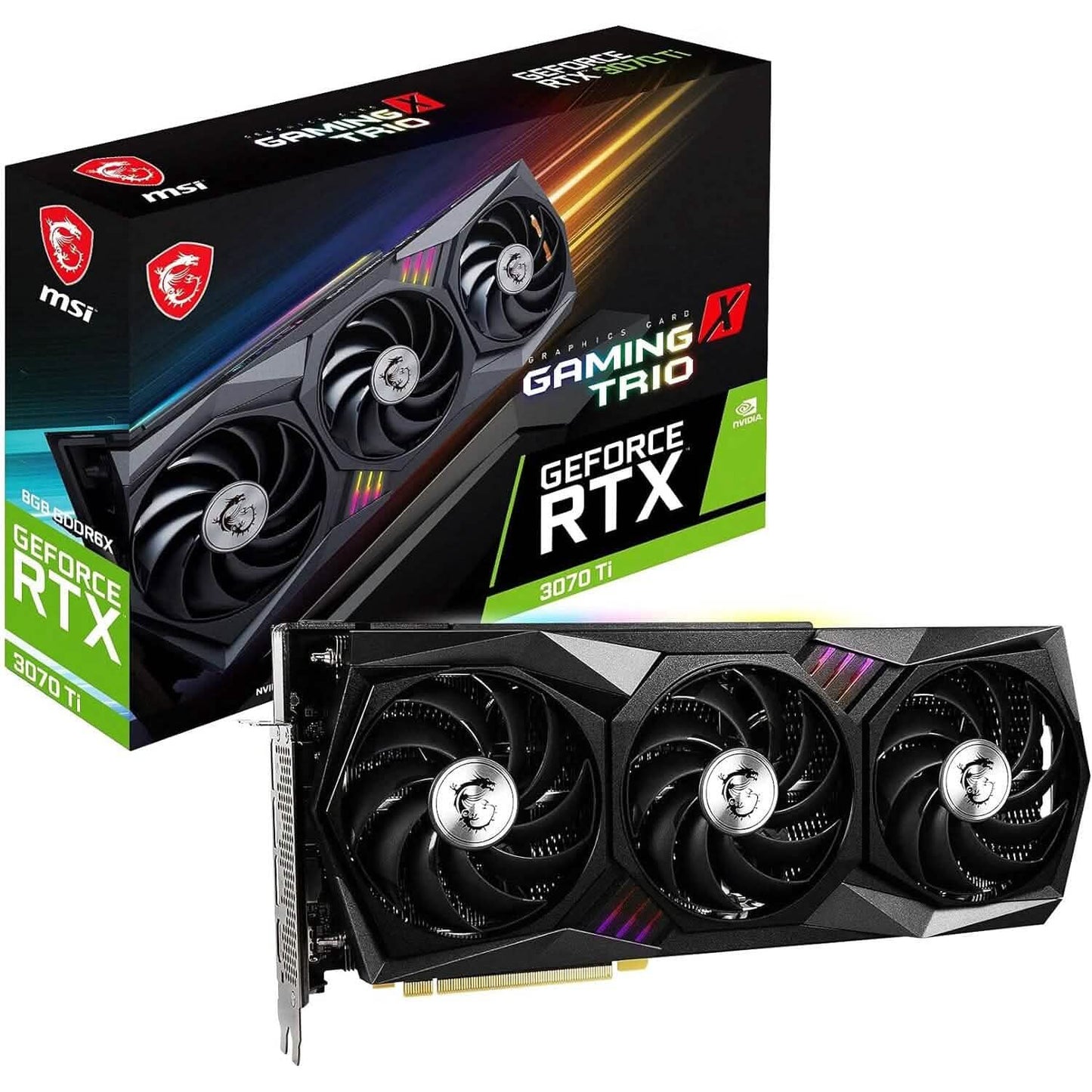 MSI Gaming GeForce RTX 3070 Ti 8GB GDDR6X 256-Bit Grafikkarte (Generalüberholt)