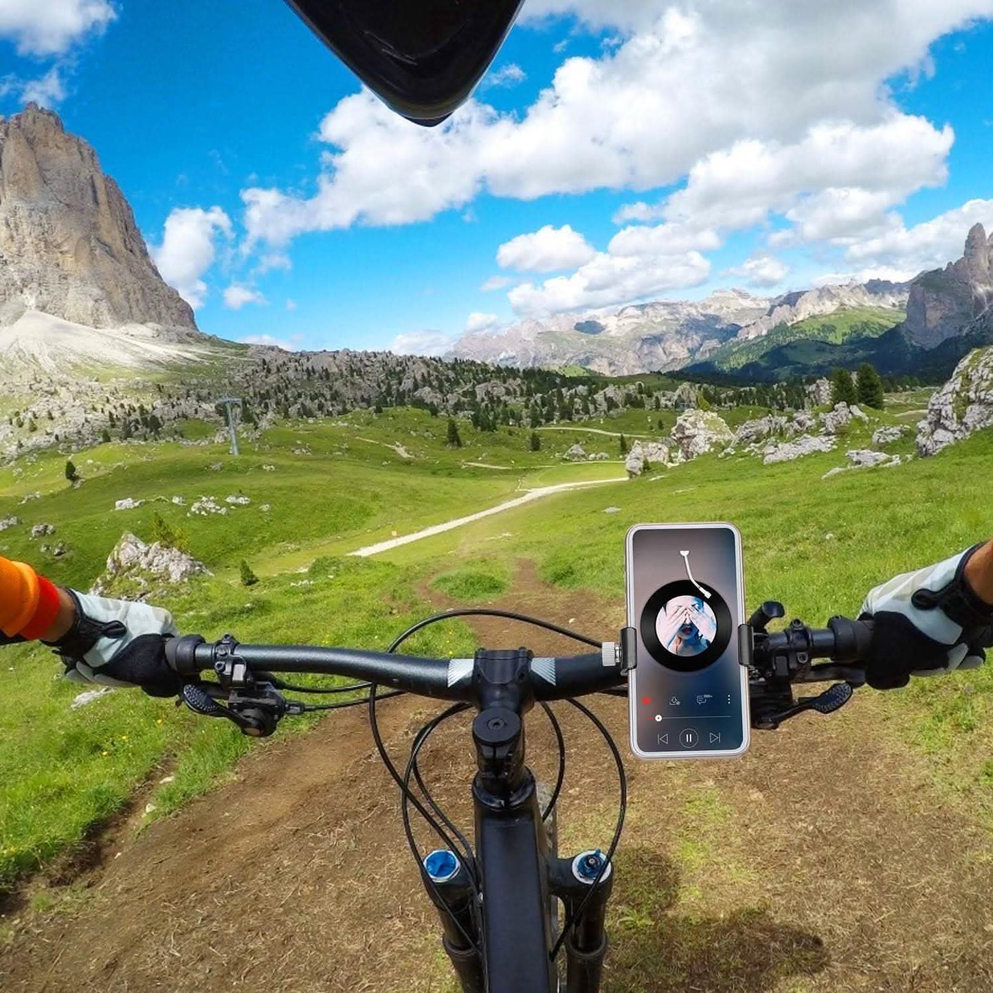 MTB-Fahrradlenker-Telefonhalterung