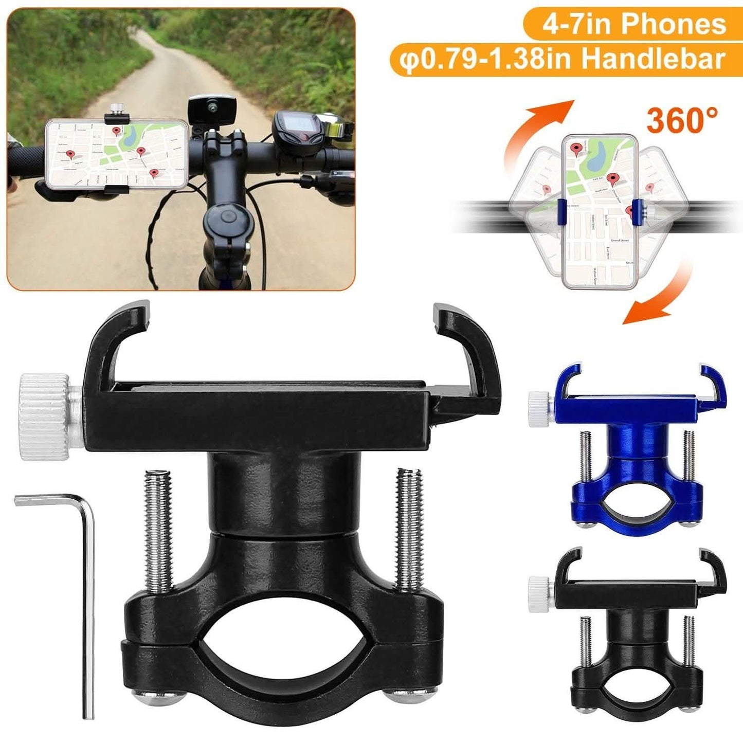 MTB-Fahrradlenker-Telefonhalterung