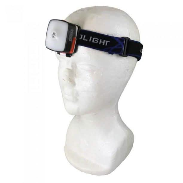 Multifunktionale wiederaufladbare USB-Stirnlampe