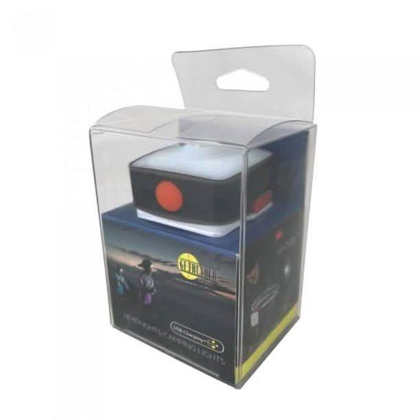 Multifunktionale wiederaufladbare USB-Stirnlampe