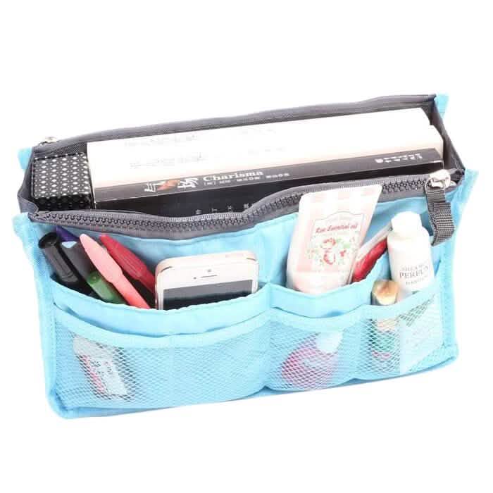Kosmetiktasche/Handtaschen-Organizer mit mehreren Fächern