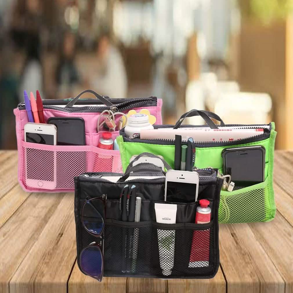 Kosmetiktasche/Handtaschen-Organizer mit mehreren Fächern