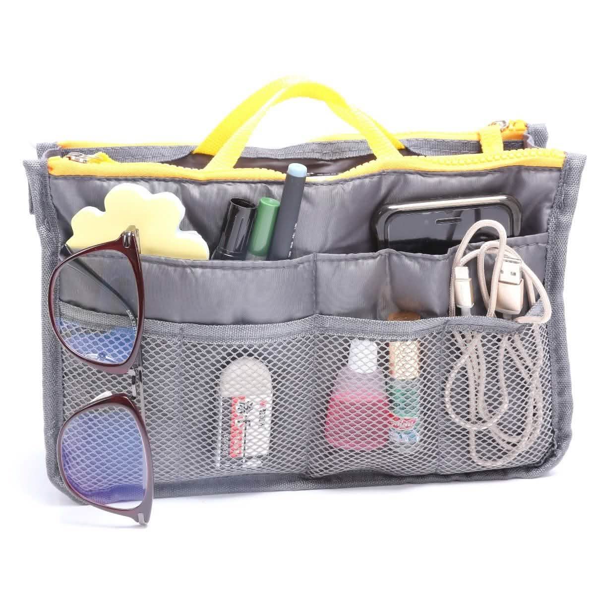 Kosmetiktasche/Handtaschen-Organizer mit mehreren Fächern