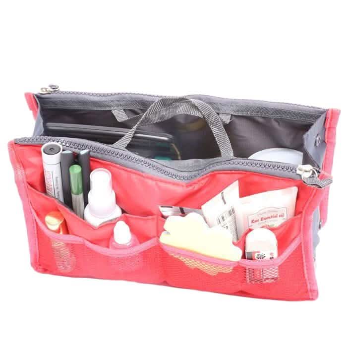 Kosmetiktasche/Handtaschen-Organizer mit mehreren Fächern