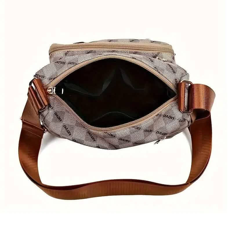 Mehrere Taschen Trendige Karierte Umhängetasche