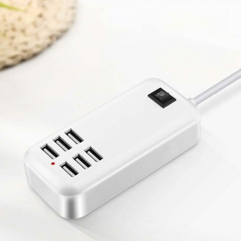Mehrfach-6-USB-US-Netzladegerät