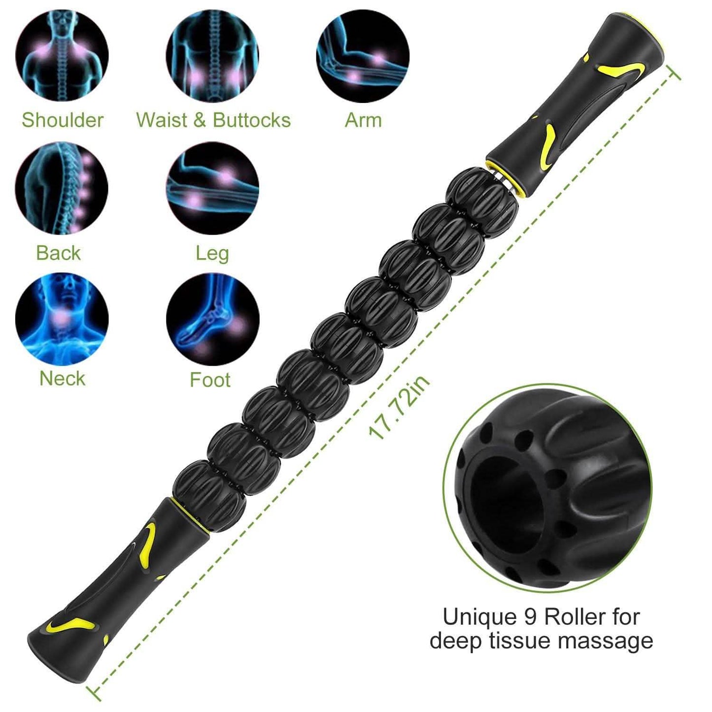 Muskelroller Massagestab Körper Physiotherapie