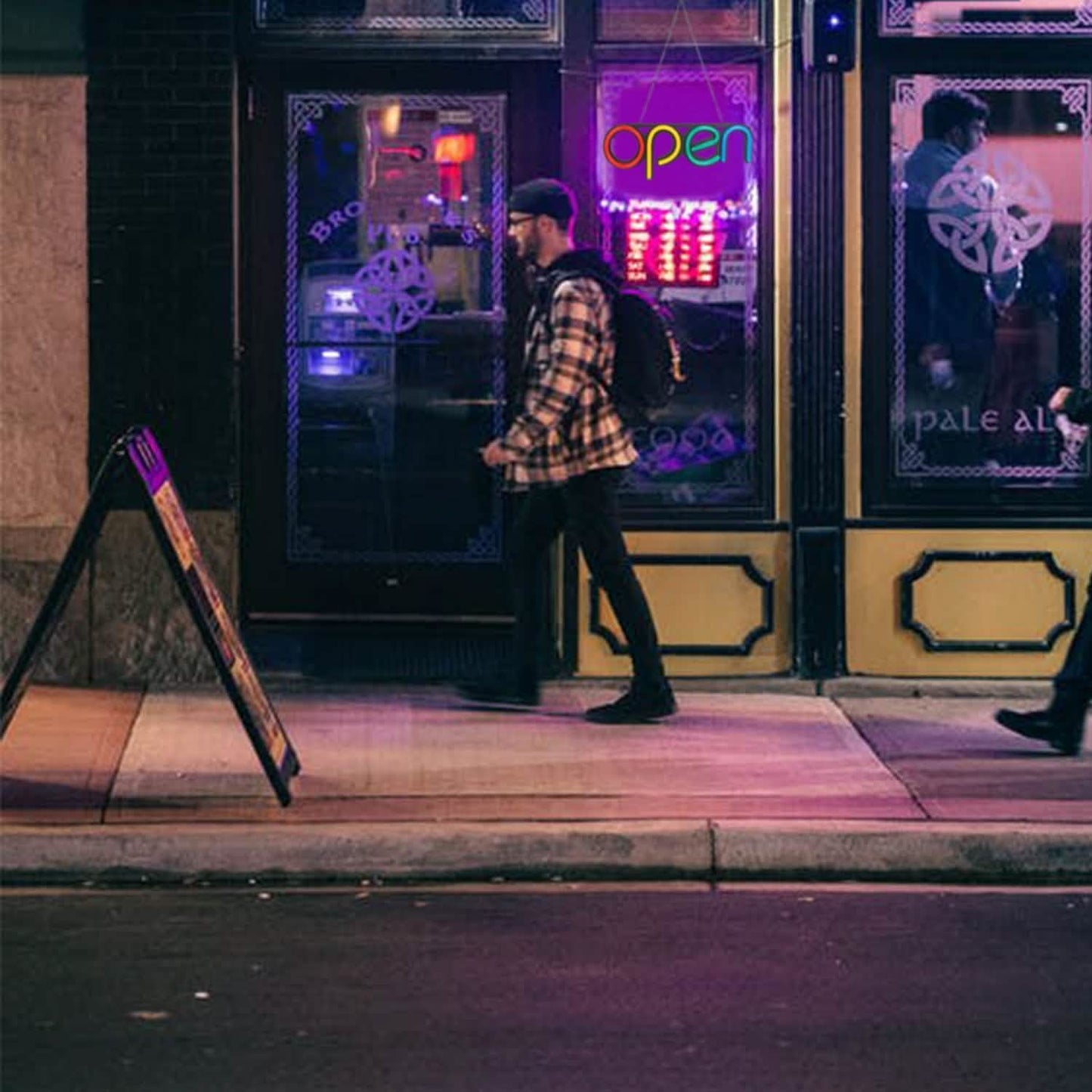 Neon Offene Leuchtreklame