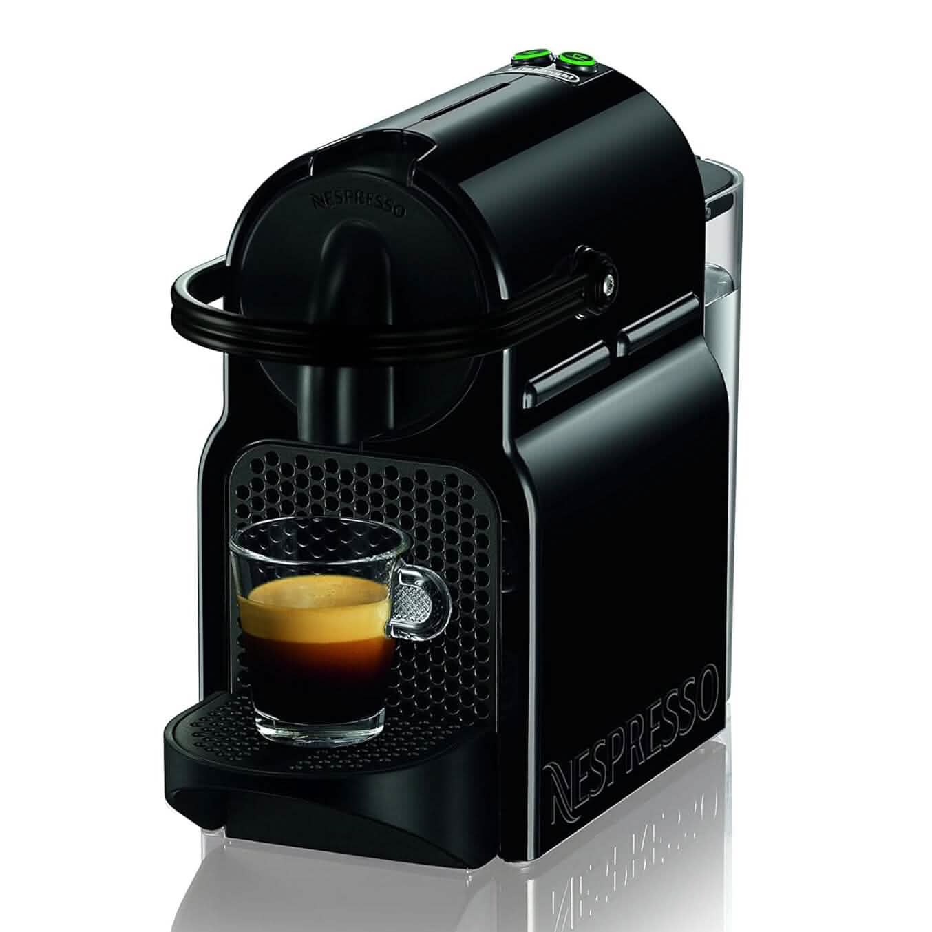 Nespresso Inissia Espressomaschine von De'Longhi 24 oz. - Schwarz (Generalüberholt)