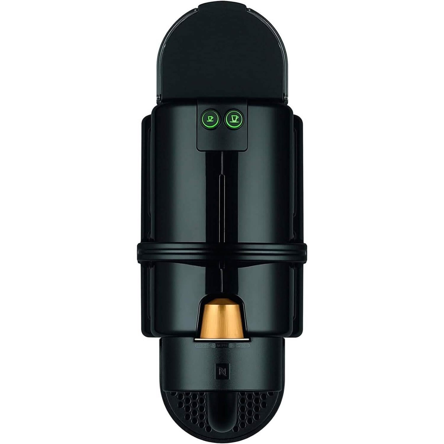 Nespresso Inissia Espressomaschine von De'Longhi 24 oz. - Schwarz (Generalüberholt)