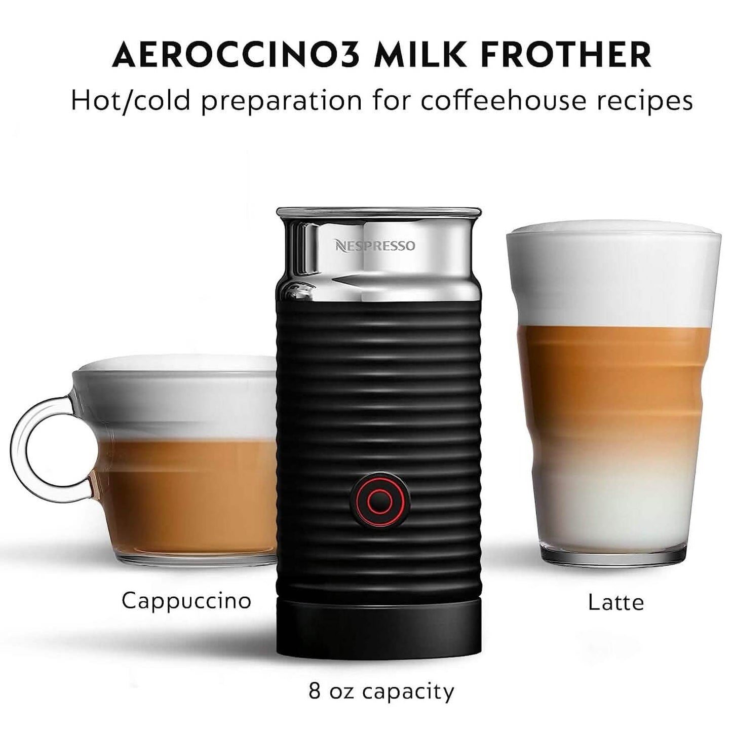 Nespresso VertuoPlus Deluxe Kaffee- und Espressomaschine (generalüberholt)