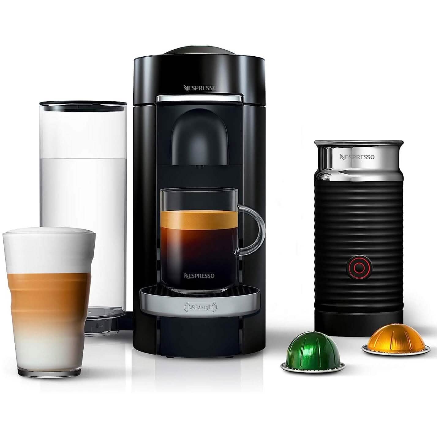 Nespresso VertuoPlus Deluxe Kaffee- und Espressomaschine (generalüberholt)