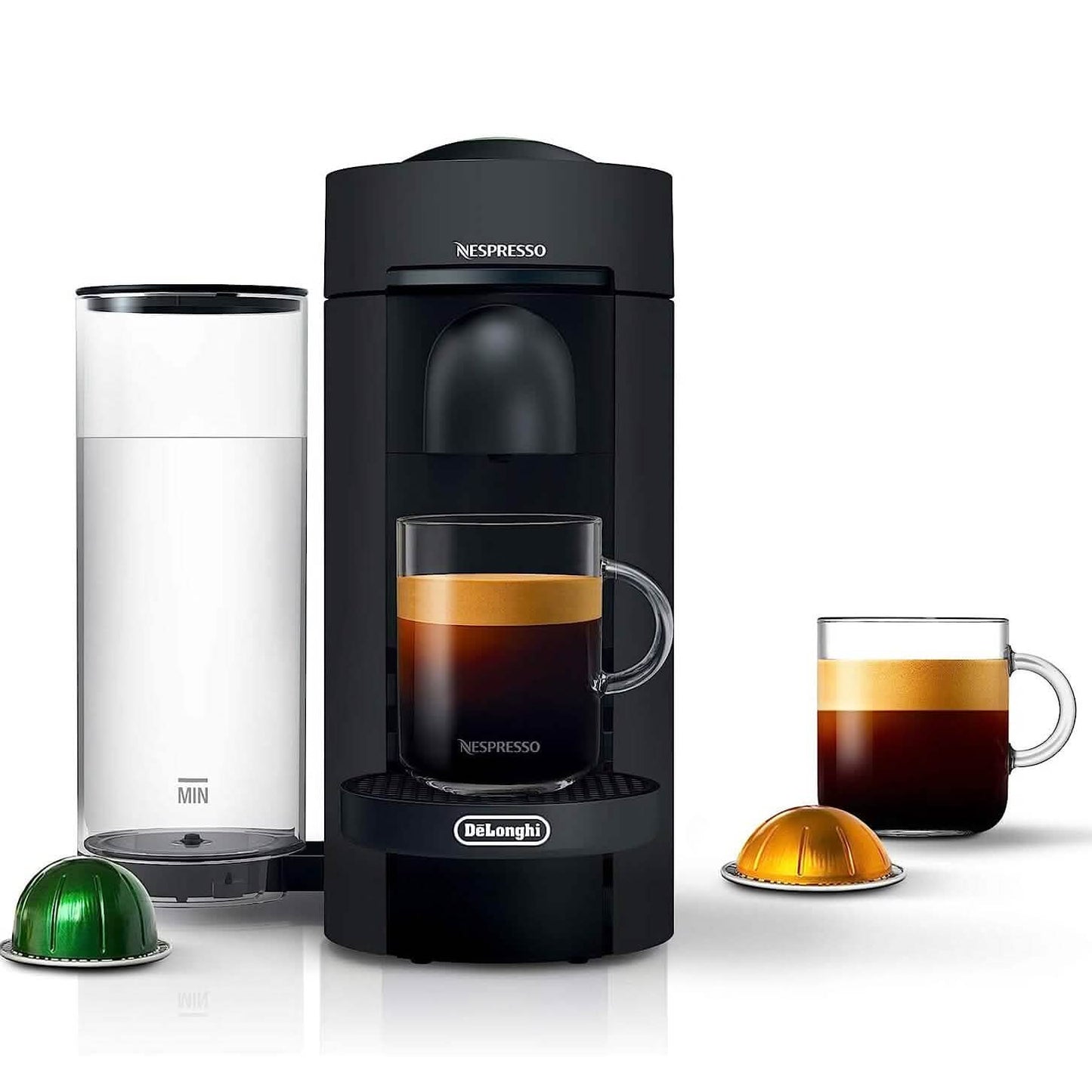 Nespresso VertuoPlus Deluxe Kaffee- und Espressomaschine (generalüberholt)