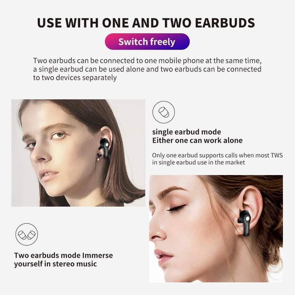 Neue kabellose Graffiti-Ohrhörer Bluetooth 5.0 Kopfhörer
