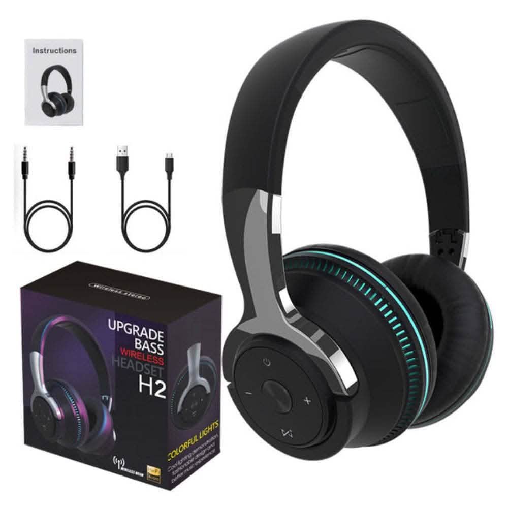 Ninja Dragon Kabelloses, lichtwechselndes Bluetooth-Gaming-Headset