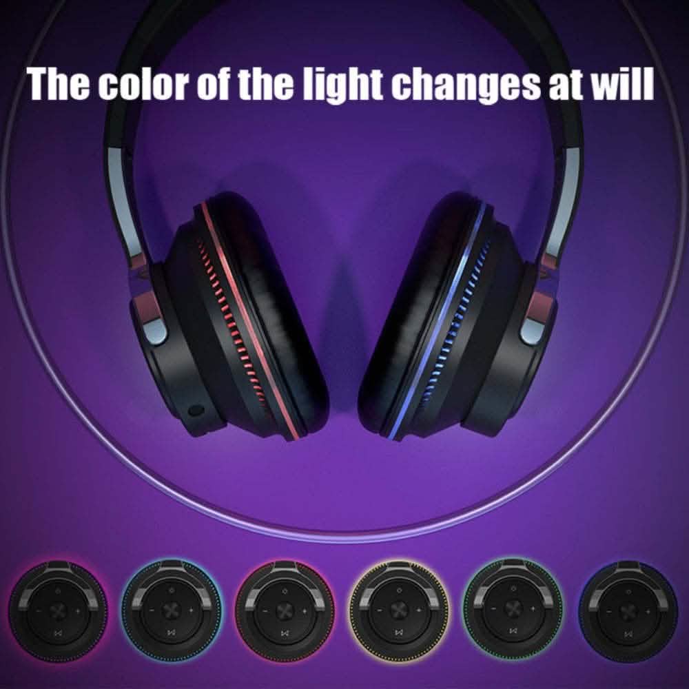 Ninja Dragon Kabelloses, lichtwechselndes Bluetooth-Gaming-Headset