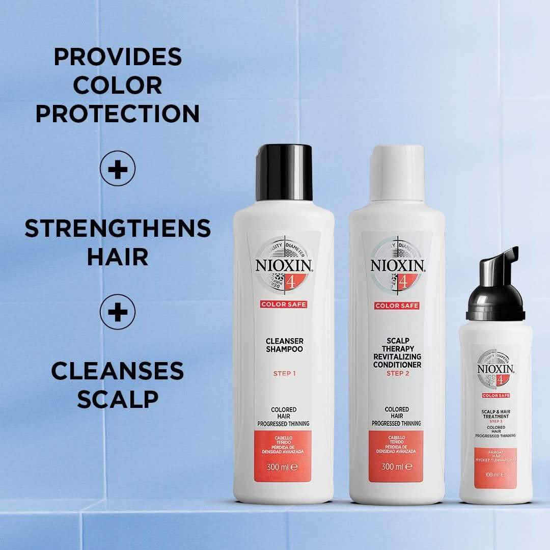 Nioxin Full-Size System Kits für fortschreitende bis fortgeschrittene Haarausdünnung