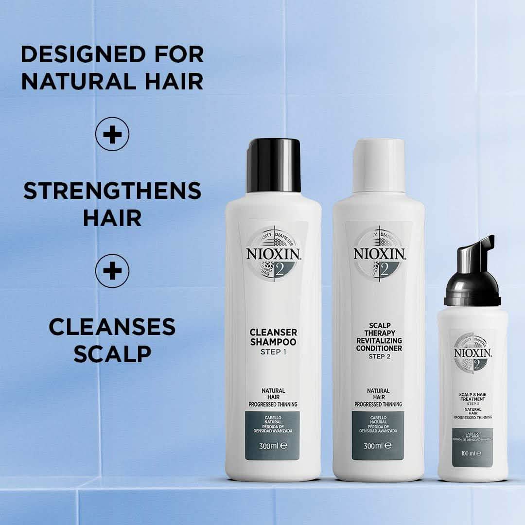 Nioxin Full-Size System Kits für fortschreitende bis fortgeschrittene Haarausdünnung