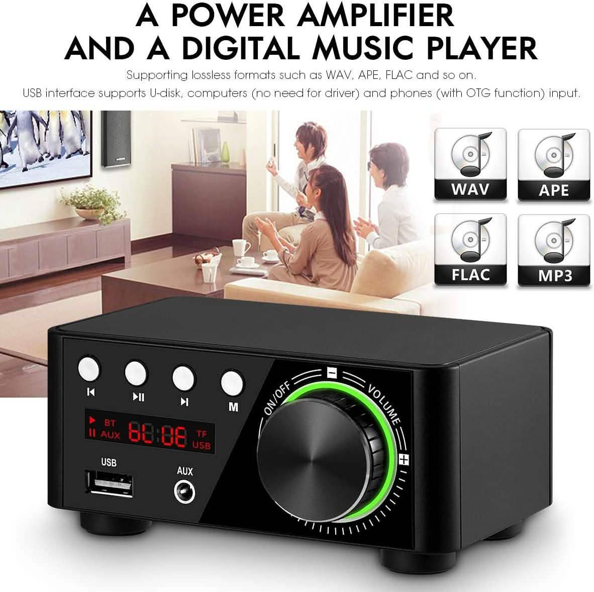 Nobsound 100W Mini Bluetooth 5.0 Leistungsverstärker