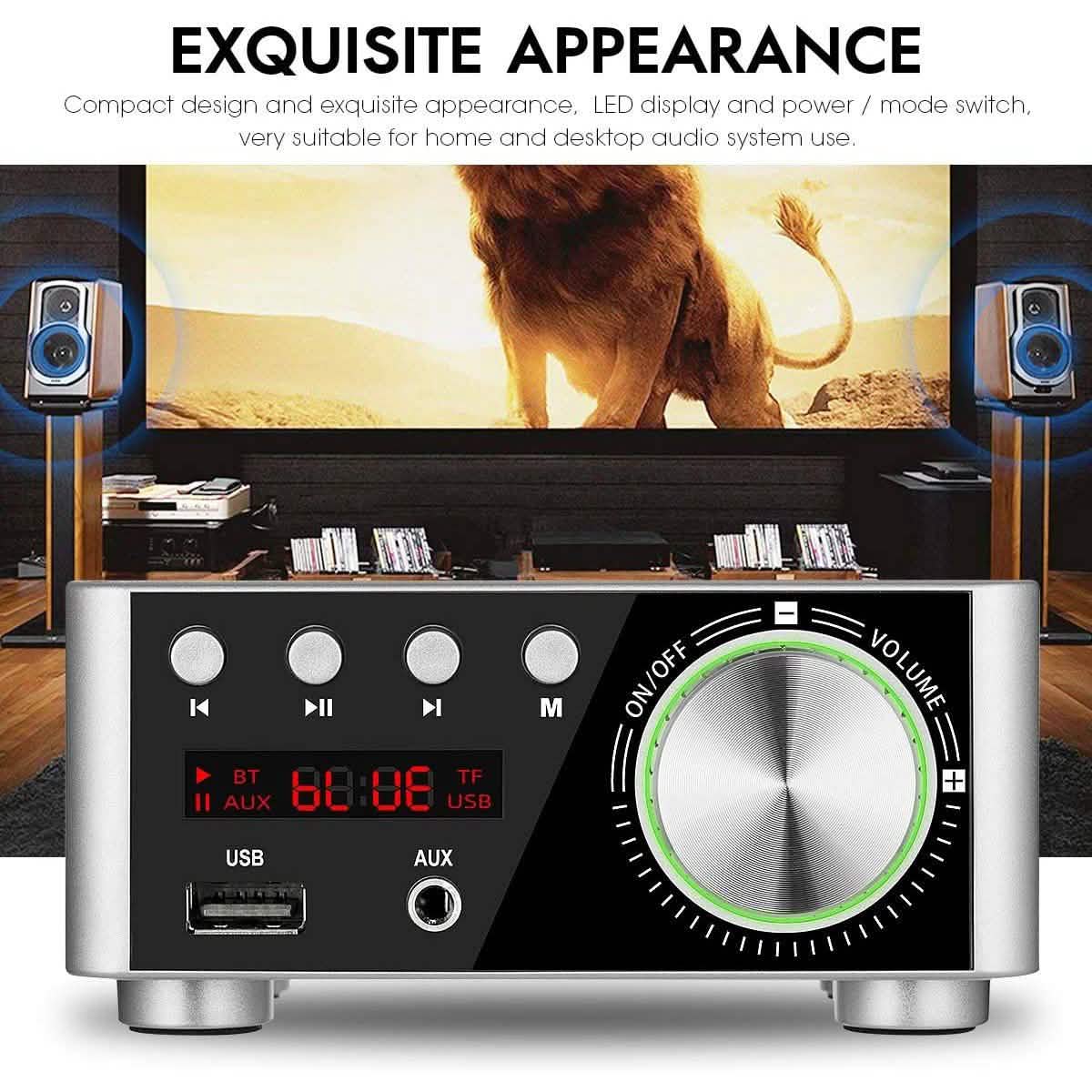 Nobsound 100W Mini Bluetooth 5.0 Leistungsverstärker