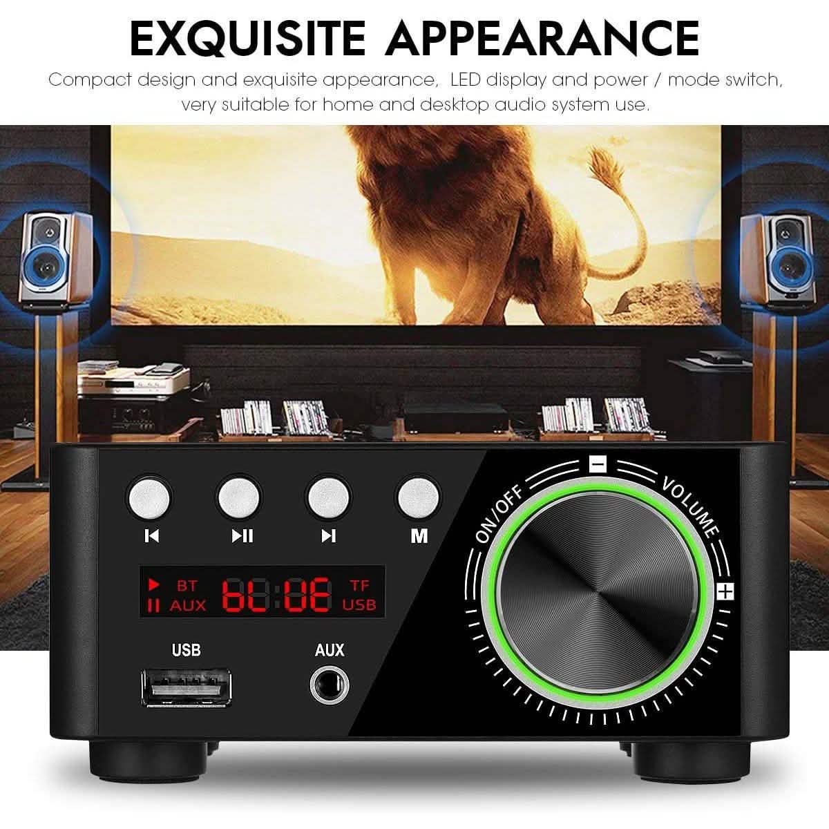 Nobsound 100W Mini Bluetooth 5.0 Leistungsverstärker