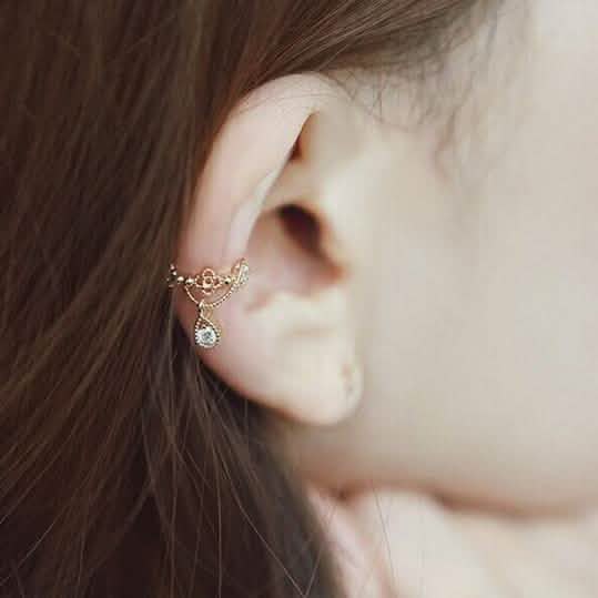 Ohrring ohne Piercing