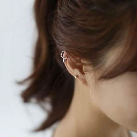 Ohrring ohne Piercing