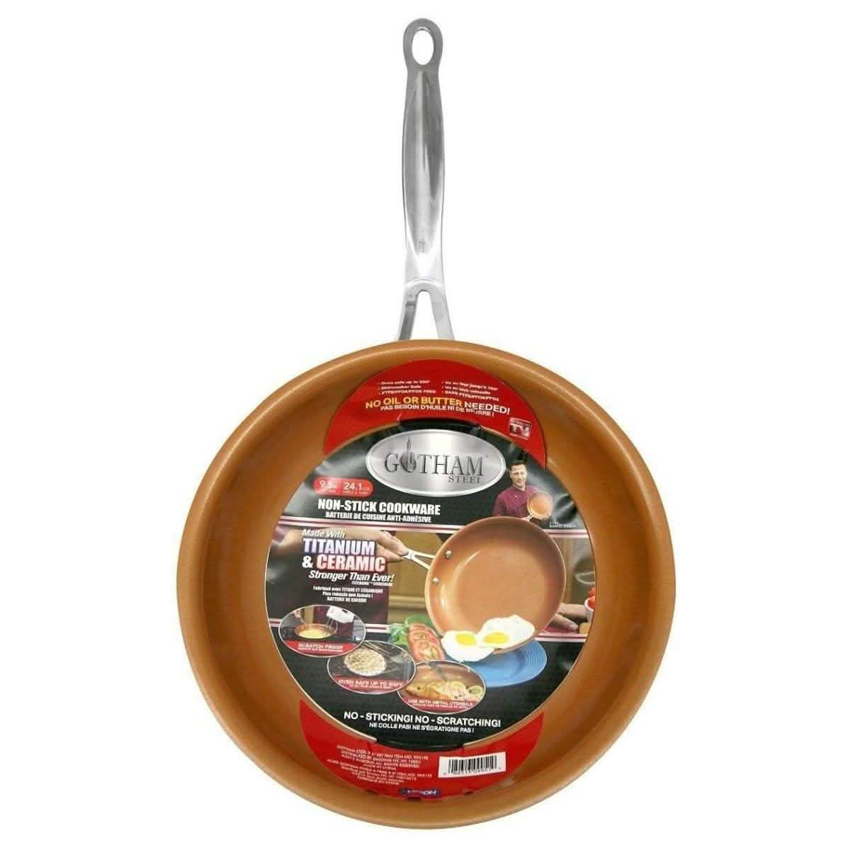 Antihaft-Bratpfannenset von Gotham Steel, 24 und 28 cm