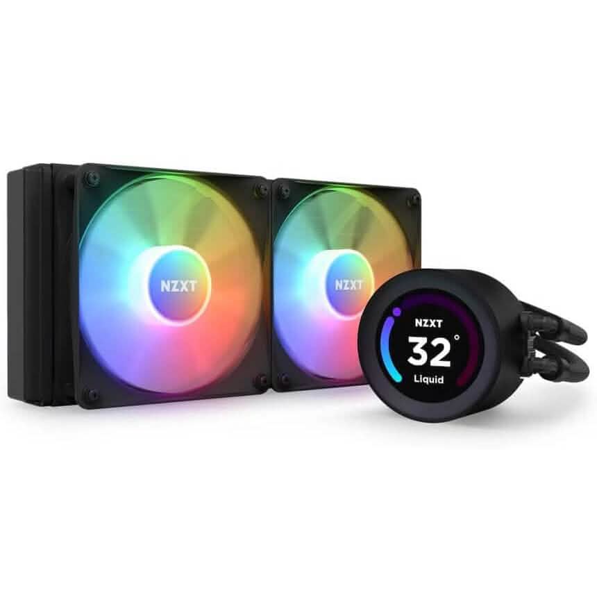 NZXT Kraken Elite 240 RGB – RL-KR24E-B1-240mm AIO-CPU-Wasserkühler (Generalüberholt)