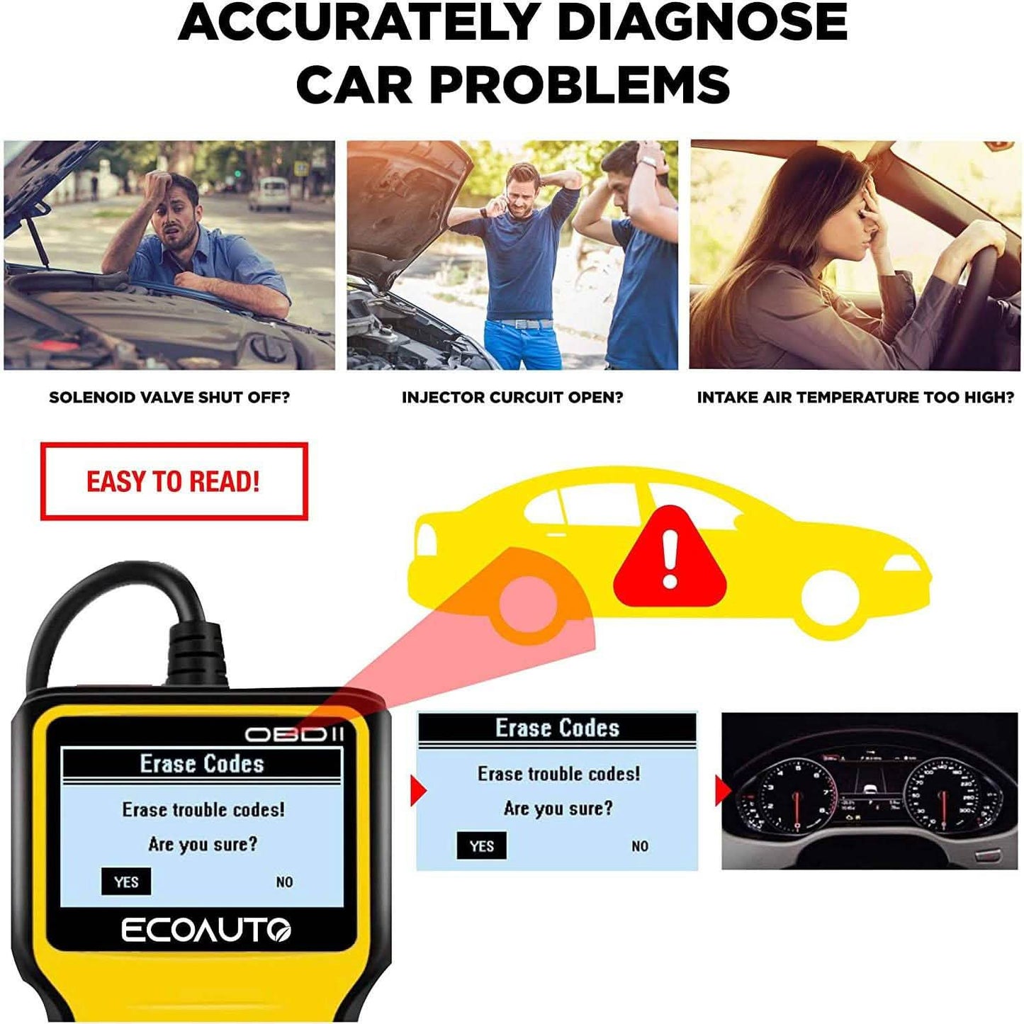 OBD2 Diagnosegerät für alle Fahrzeuge