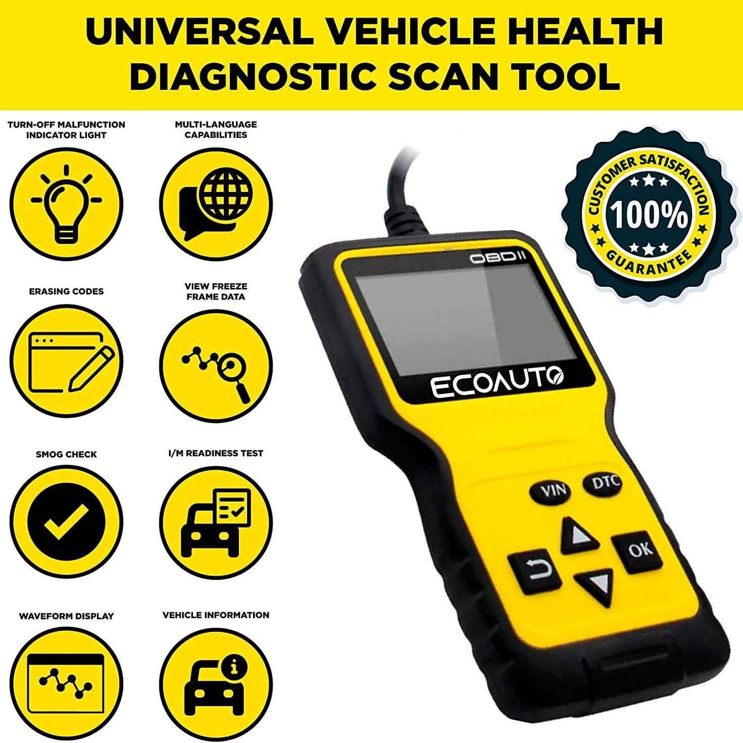 OBD2 Diagnosegerät für alle Fahrzeuge