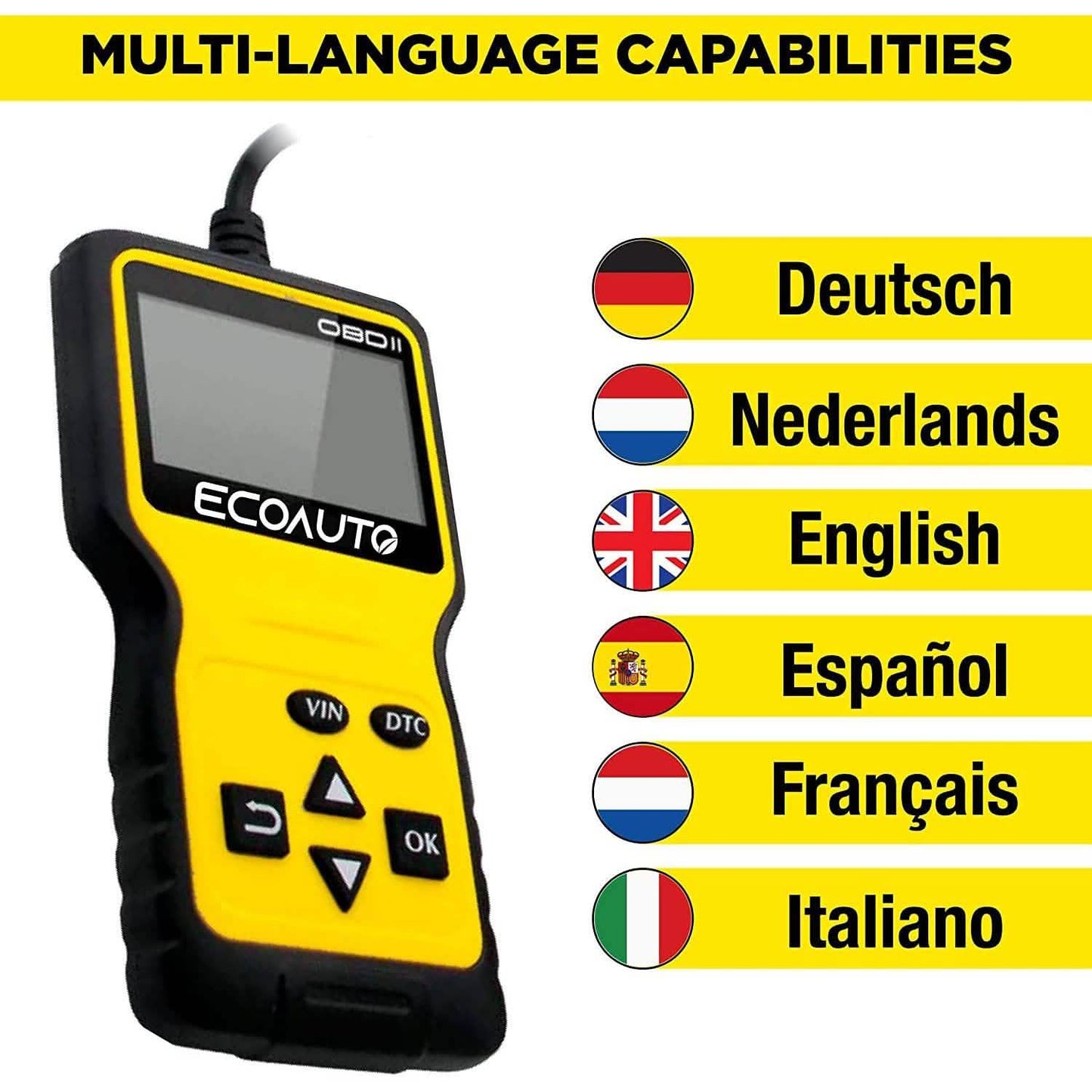 OBD2 Diagnosegerät für alle Fahrzeuge