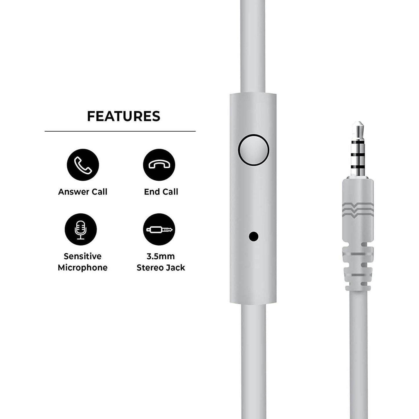 On-Ear-Kopfhörer mit integriertem Mikrofon, tragbares Audio-Headset mit verstellbarem Kopfbügel