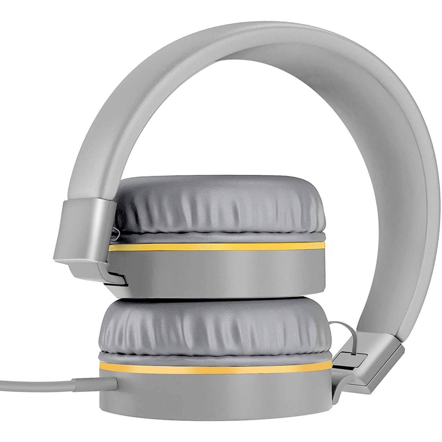 On-Ear-Kopfhörer mit integriertem Mikrofon, tragbares Audio-Headset mit verstellbarem Kopfbügel