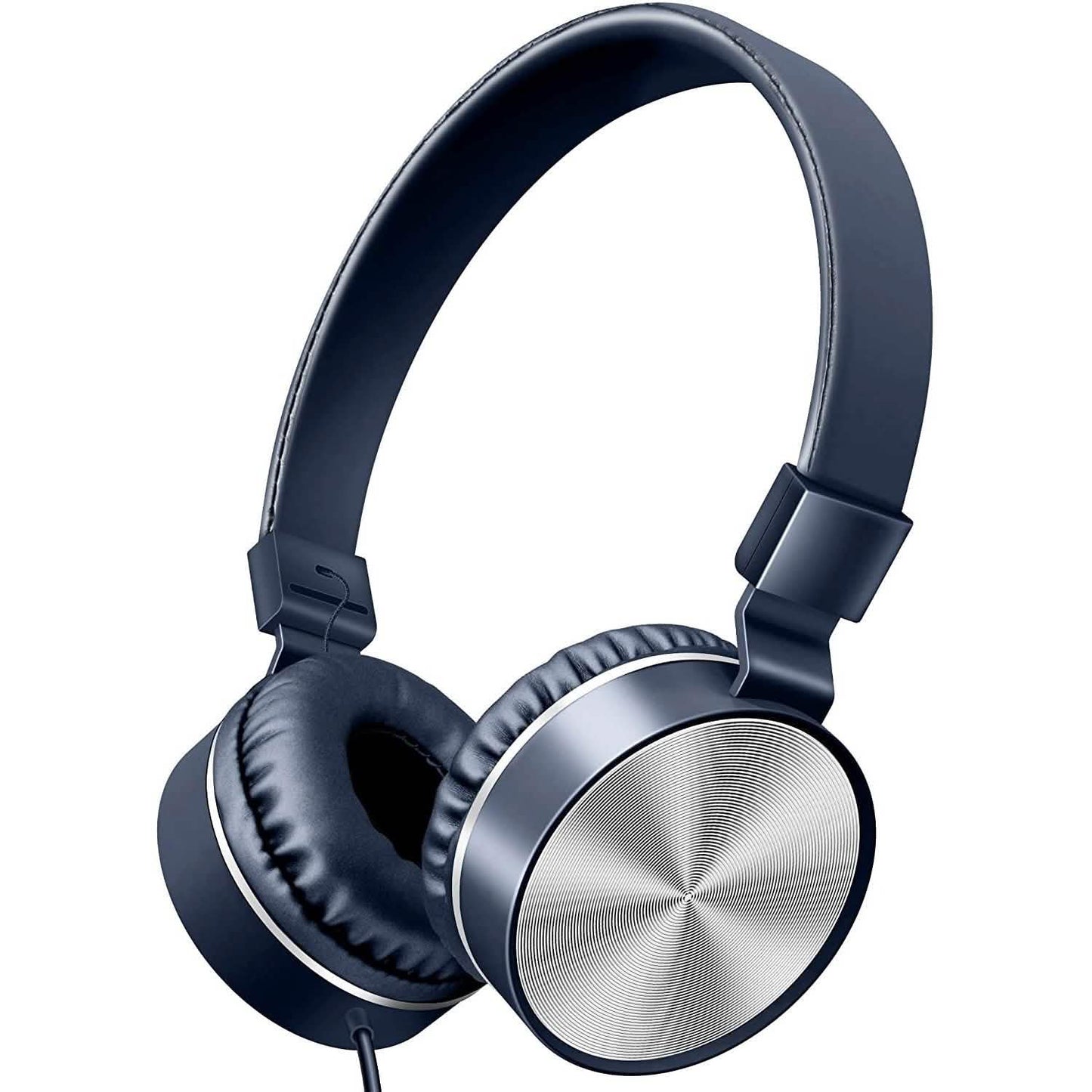 On-Ear-Kopfhörer mit integriertem Mikrofon, tragbares Audio-Headset mit verstellbarem Kopfbügel