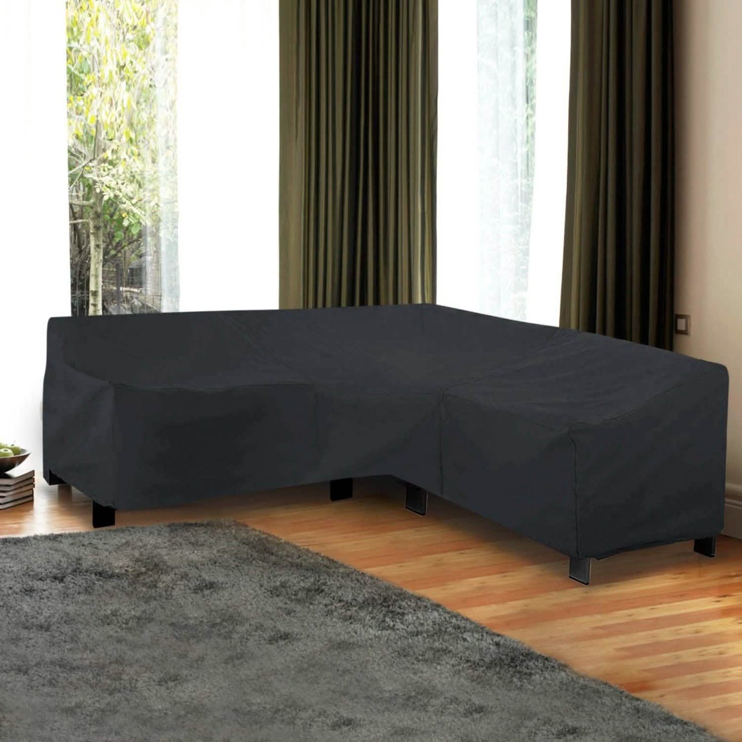 Outdoor L-förmige Sofaabdeckungen wasserabweisend
